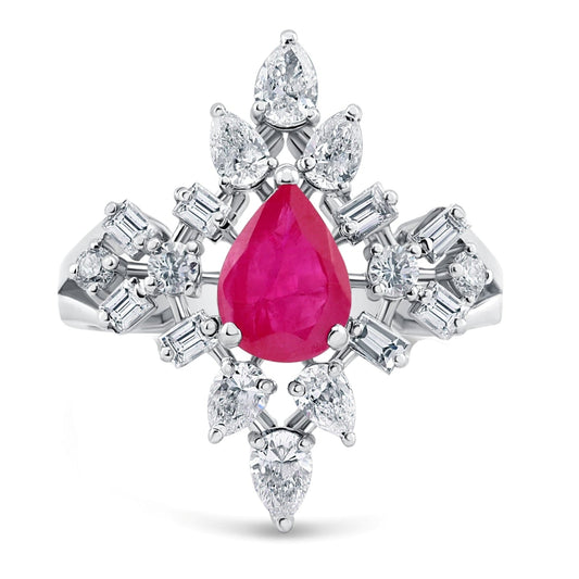 ALUVION RUBY RING