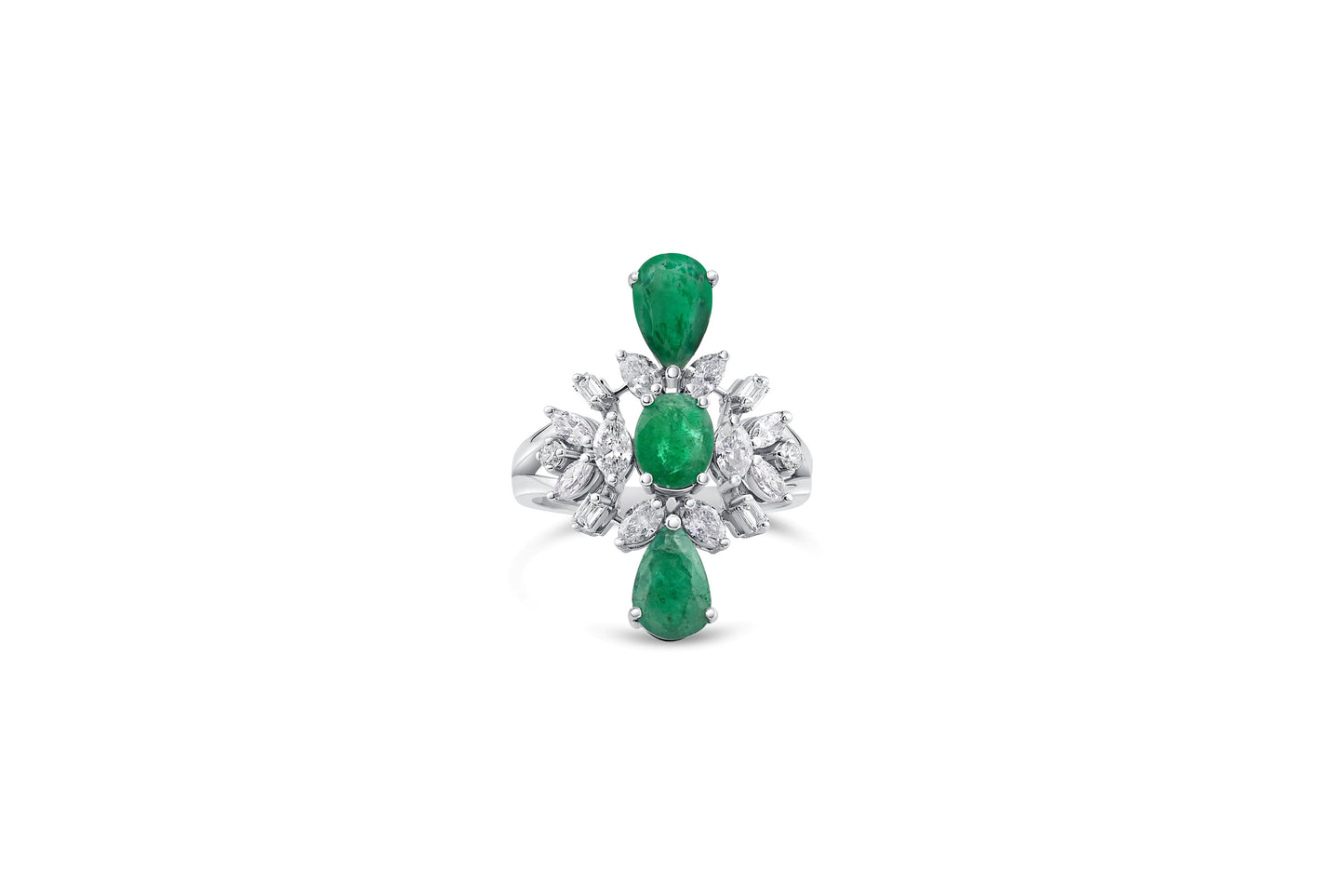 MYRA EMERALD RING
