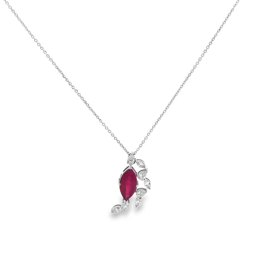 RUBY RIPPLE NECKLACE