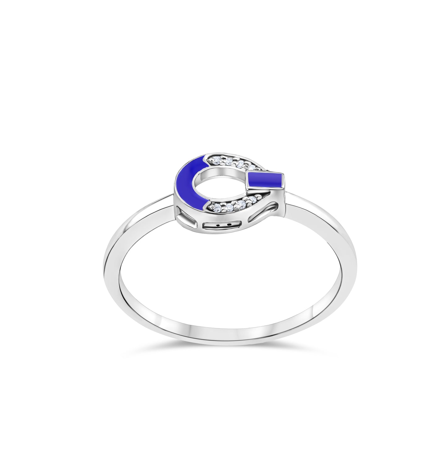 Forever Gleam White Gold with Fancy Diamond Ring