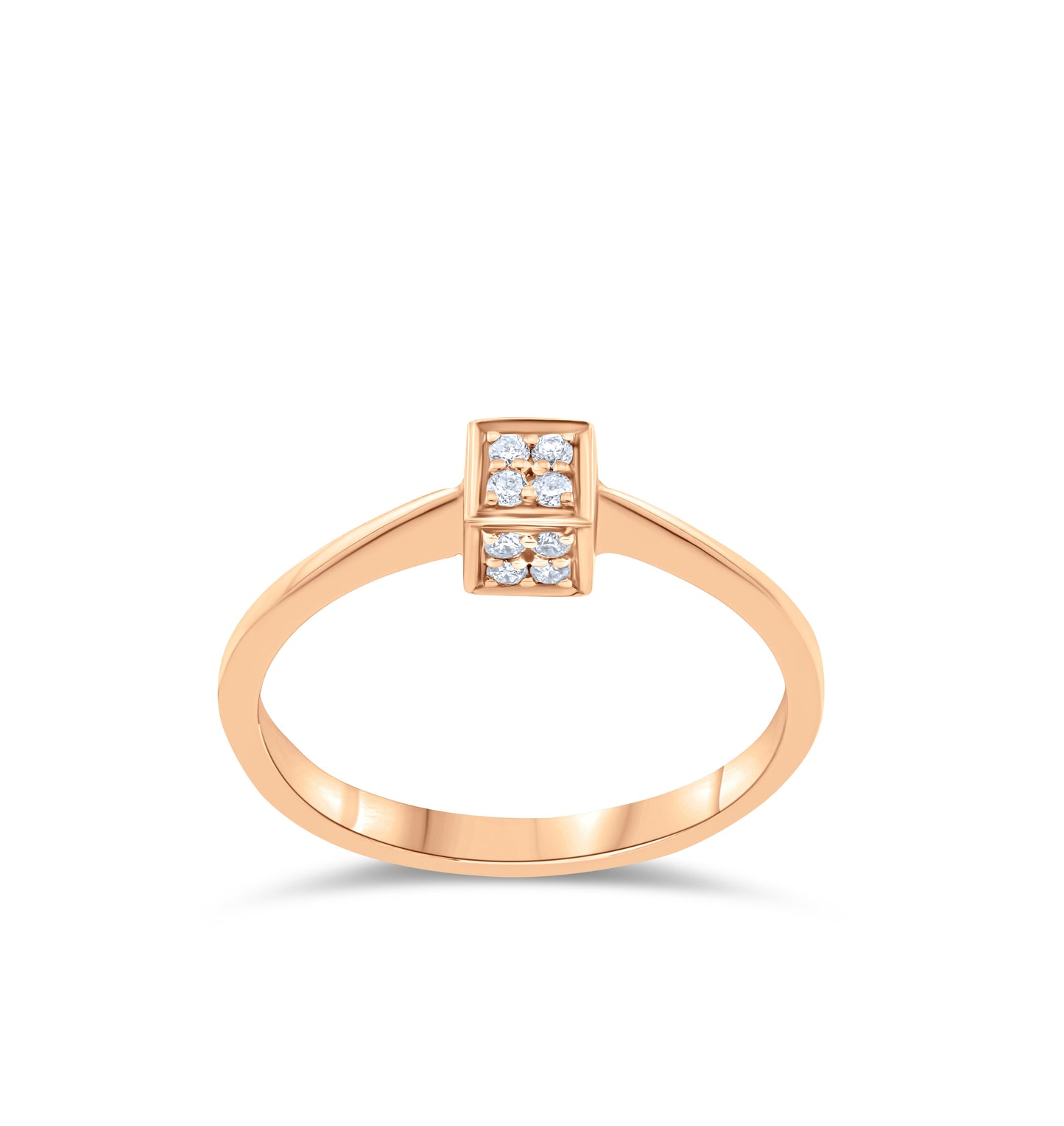 Opulent Charm with Fancy Diamond in Gold Ring