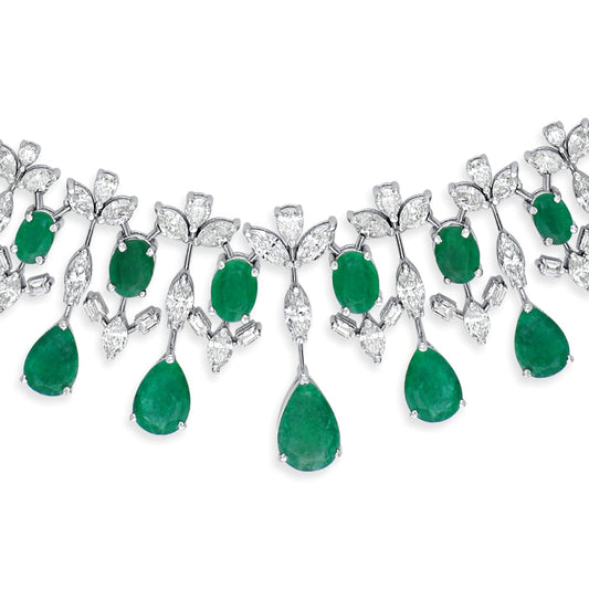 MYRA EMERALD NECKLACE