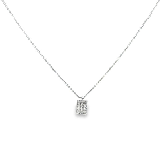 SQUARE FANCY ETERNA NECKLACE