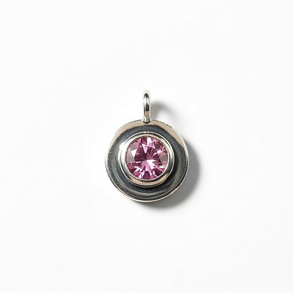 MOONLIGHT PINK CHARM NECKLACE
