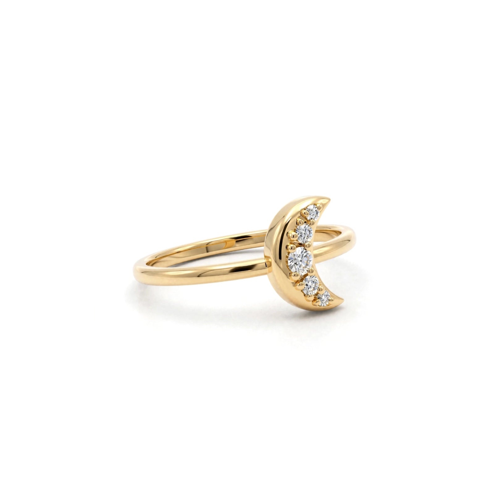 MOON ROUND RING