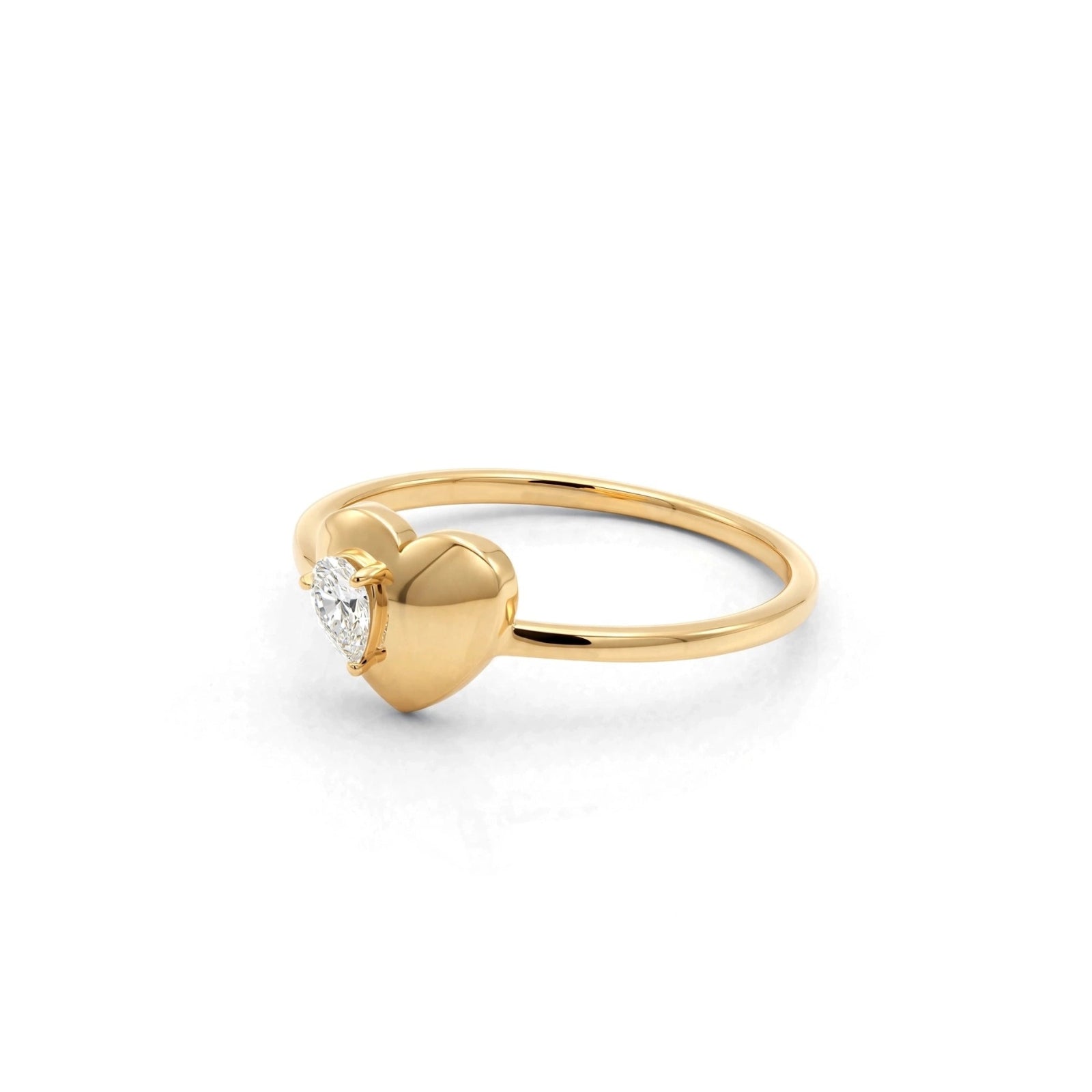HEART PEAR RING