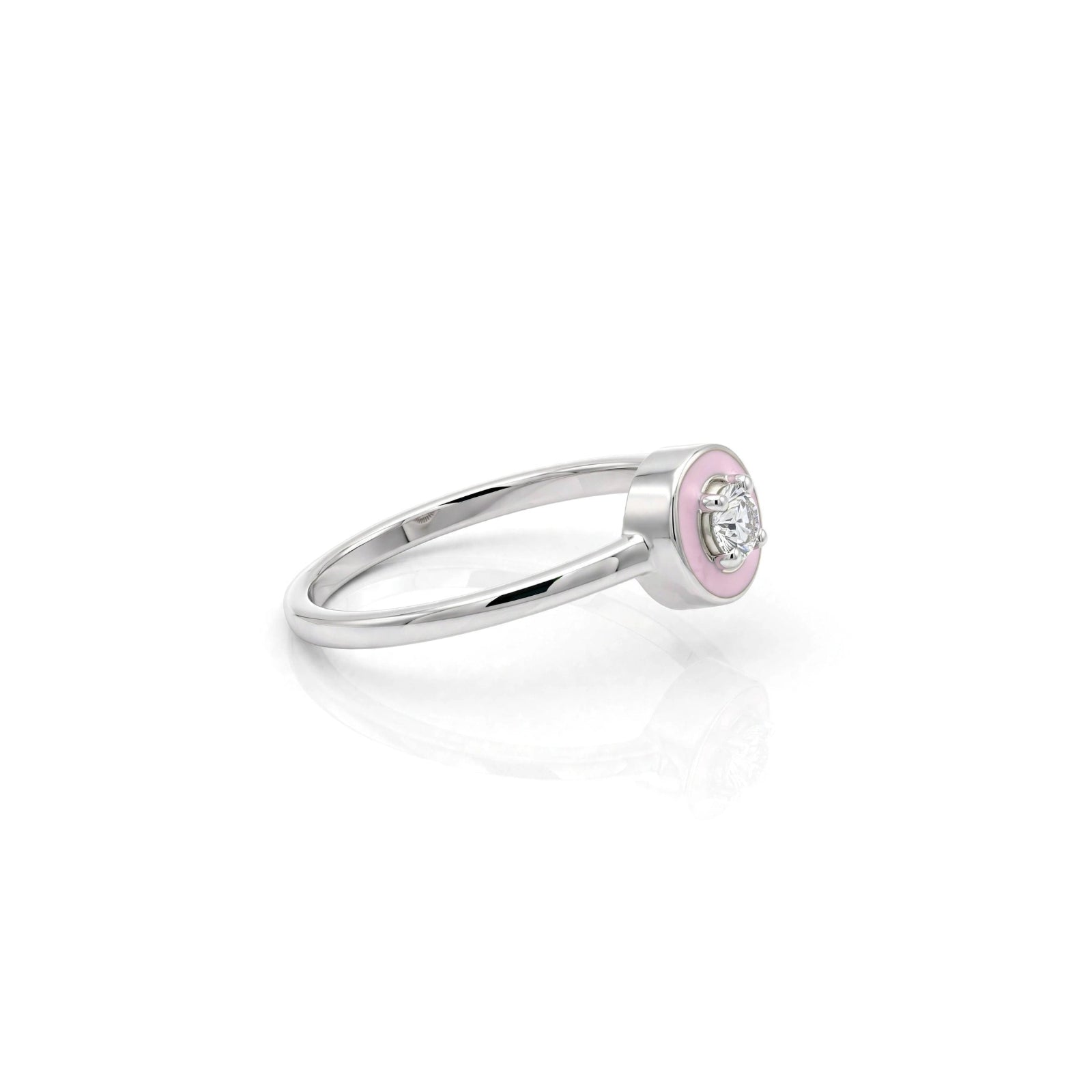 ROUND PINK RING
