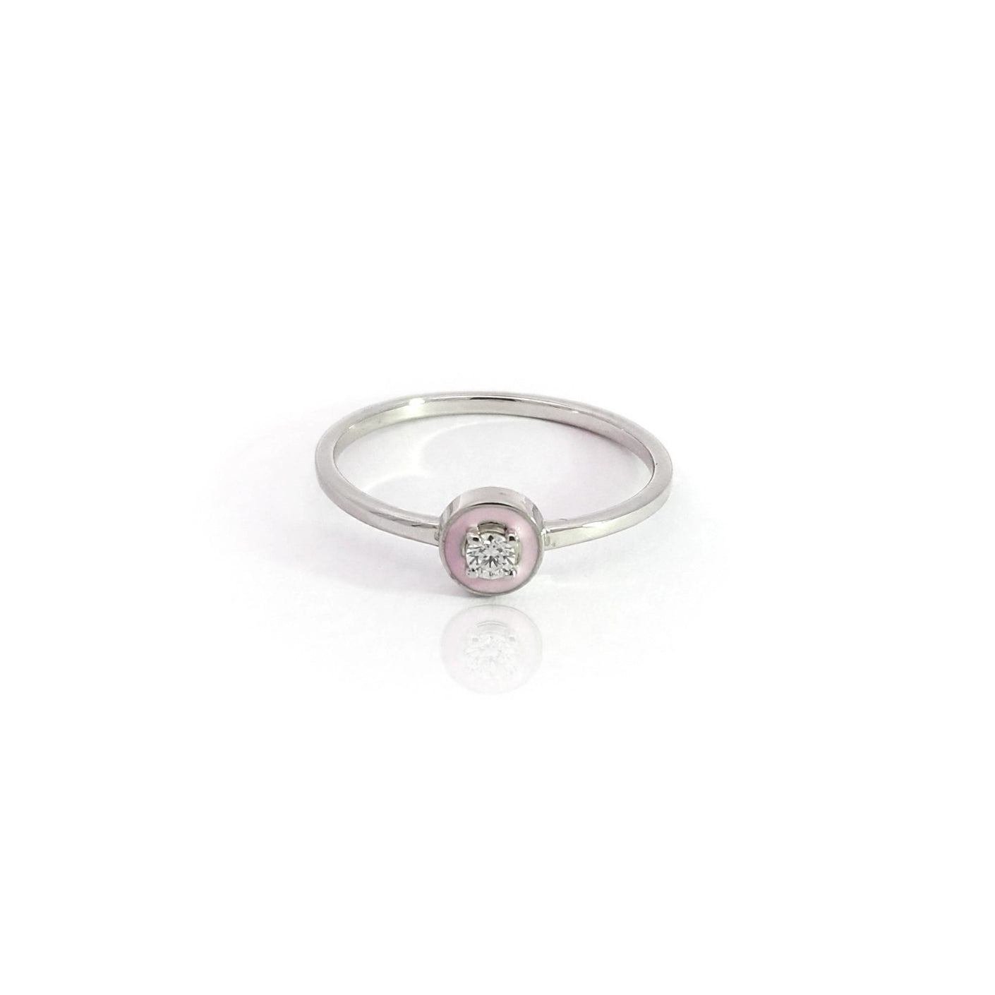 ROUND PINK RING