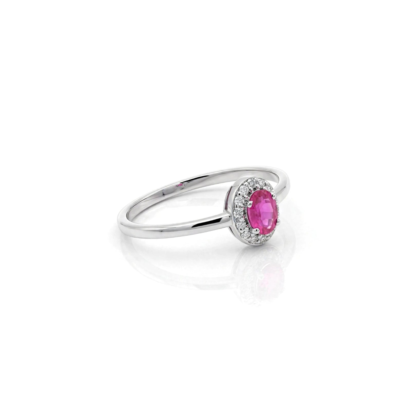 ROUND RUBY RING