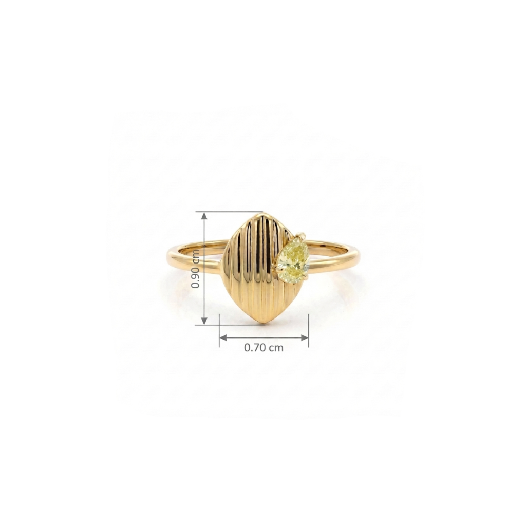 CLASSIC PEAR RING