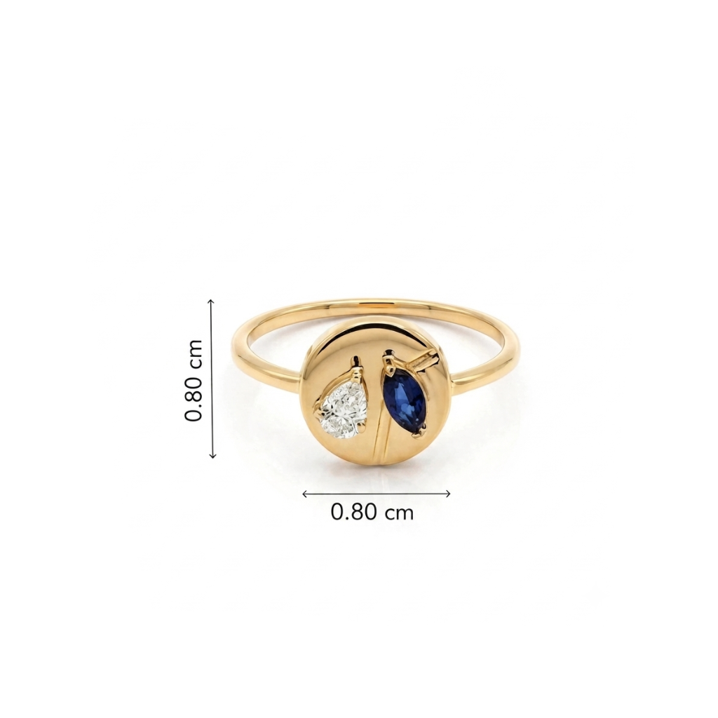 LYRA SAPPHIRE RING
