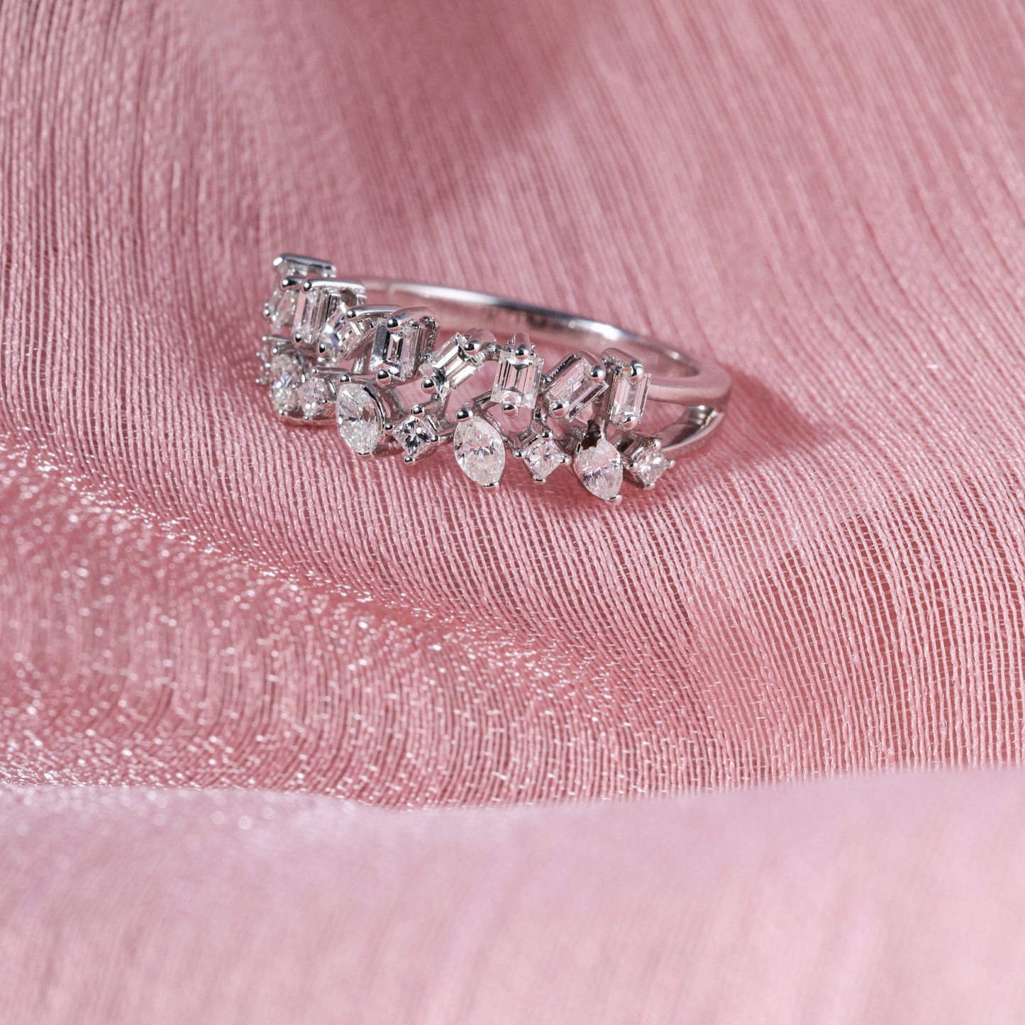 MARQUISE FLOWER FANCY RING