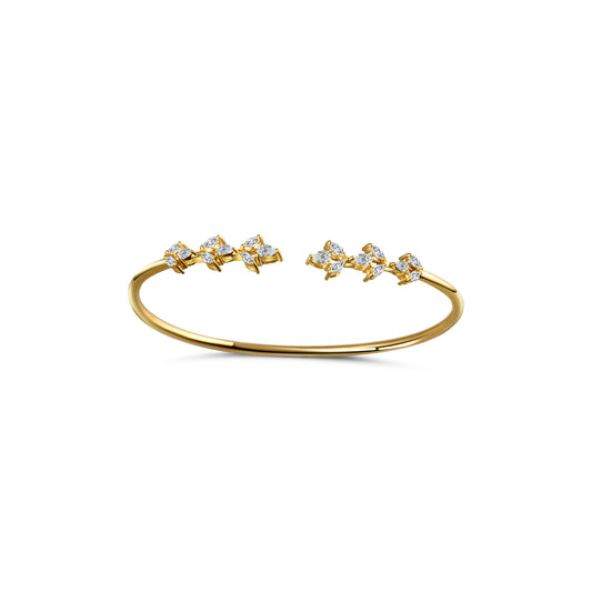 PEAR FLOWER BANGLE