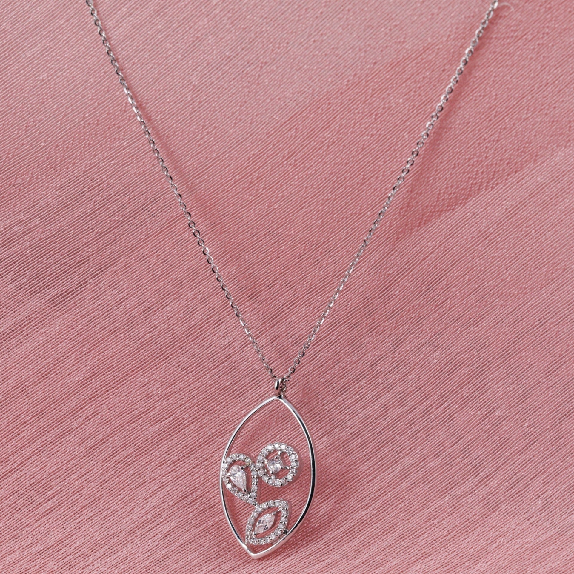 FANCY PEAR NECKLACE