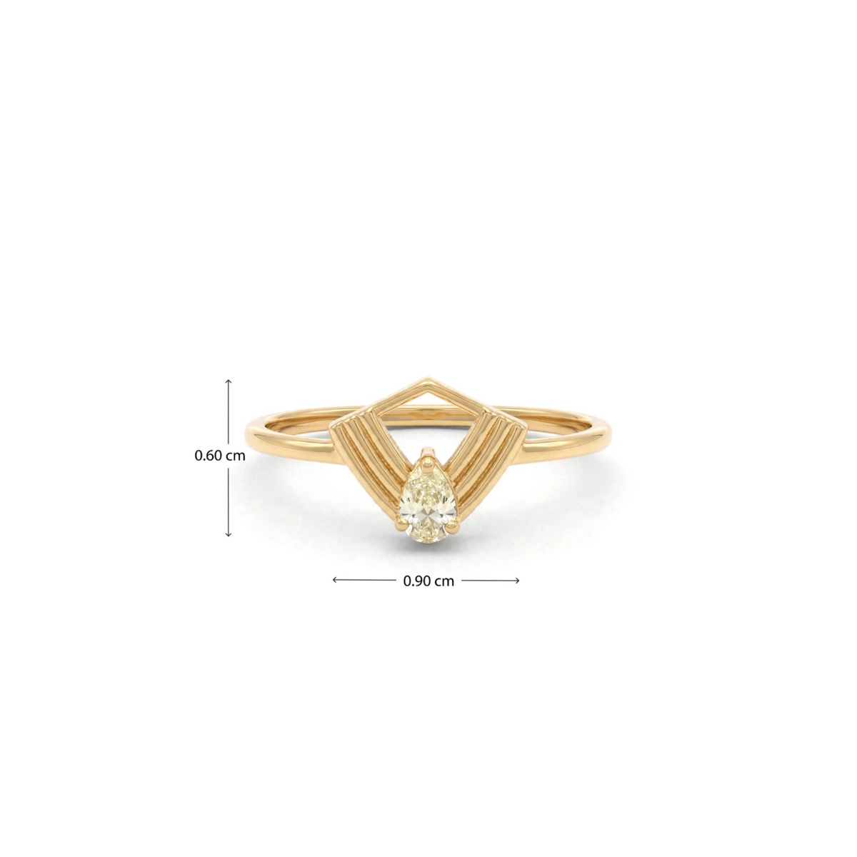 EIRA PEAR RING