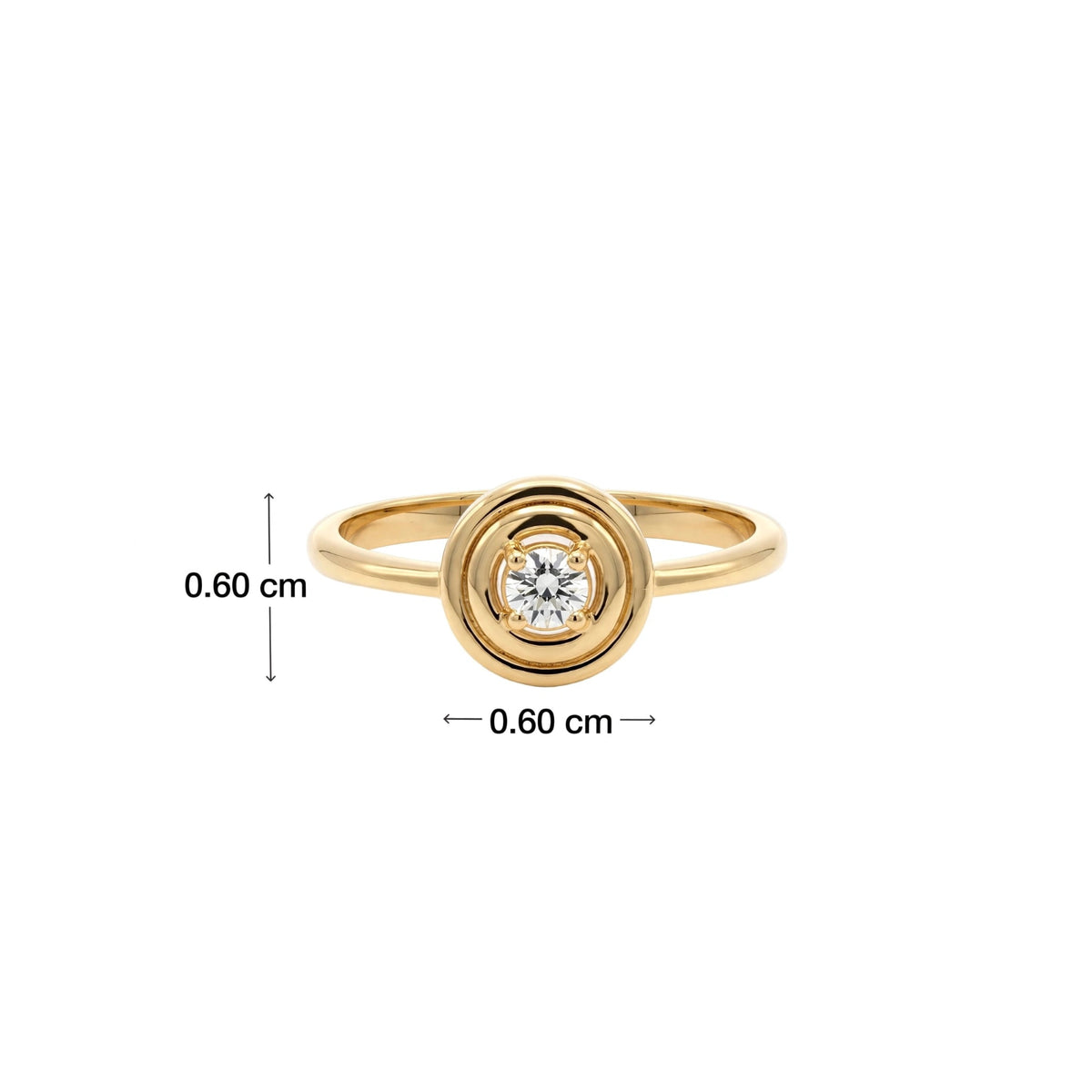 ROUND VELOURA RING