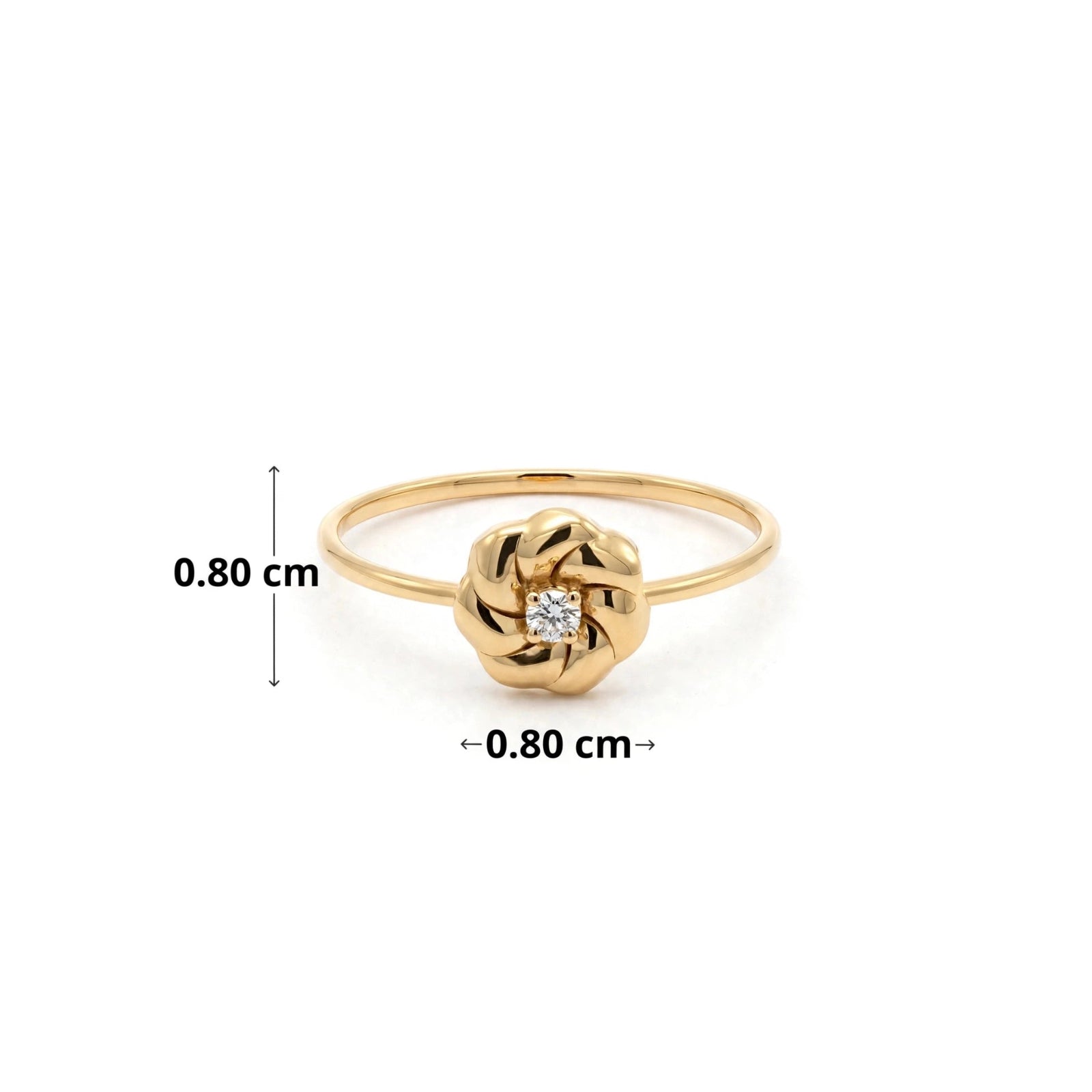 ROUND FLOWER RING