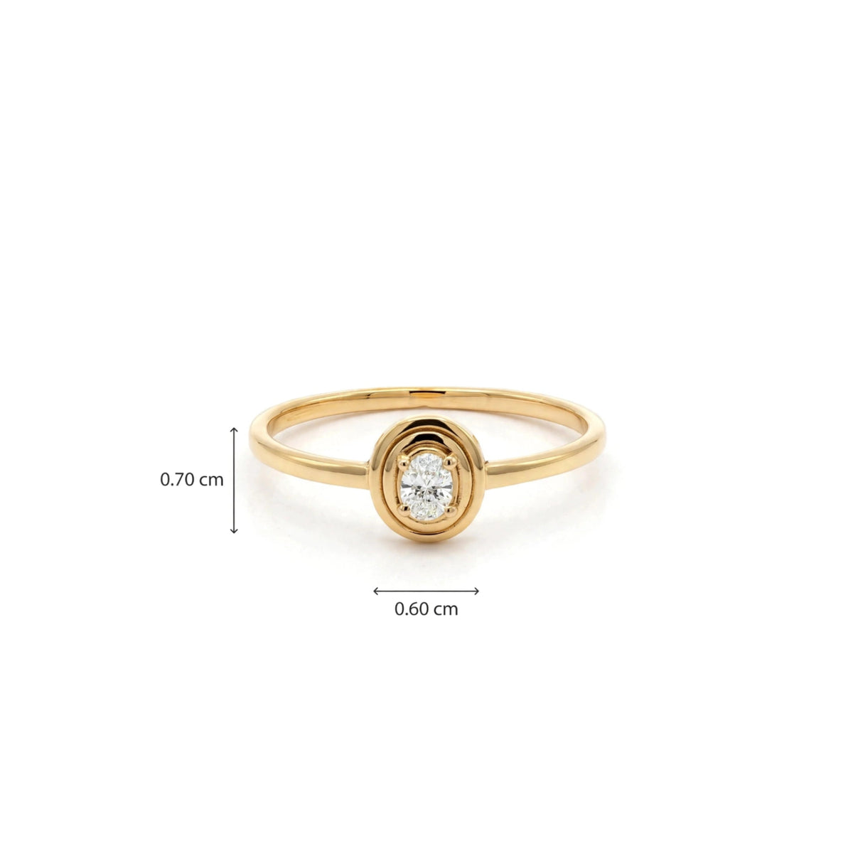 ROUND INFINITY RING