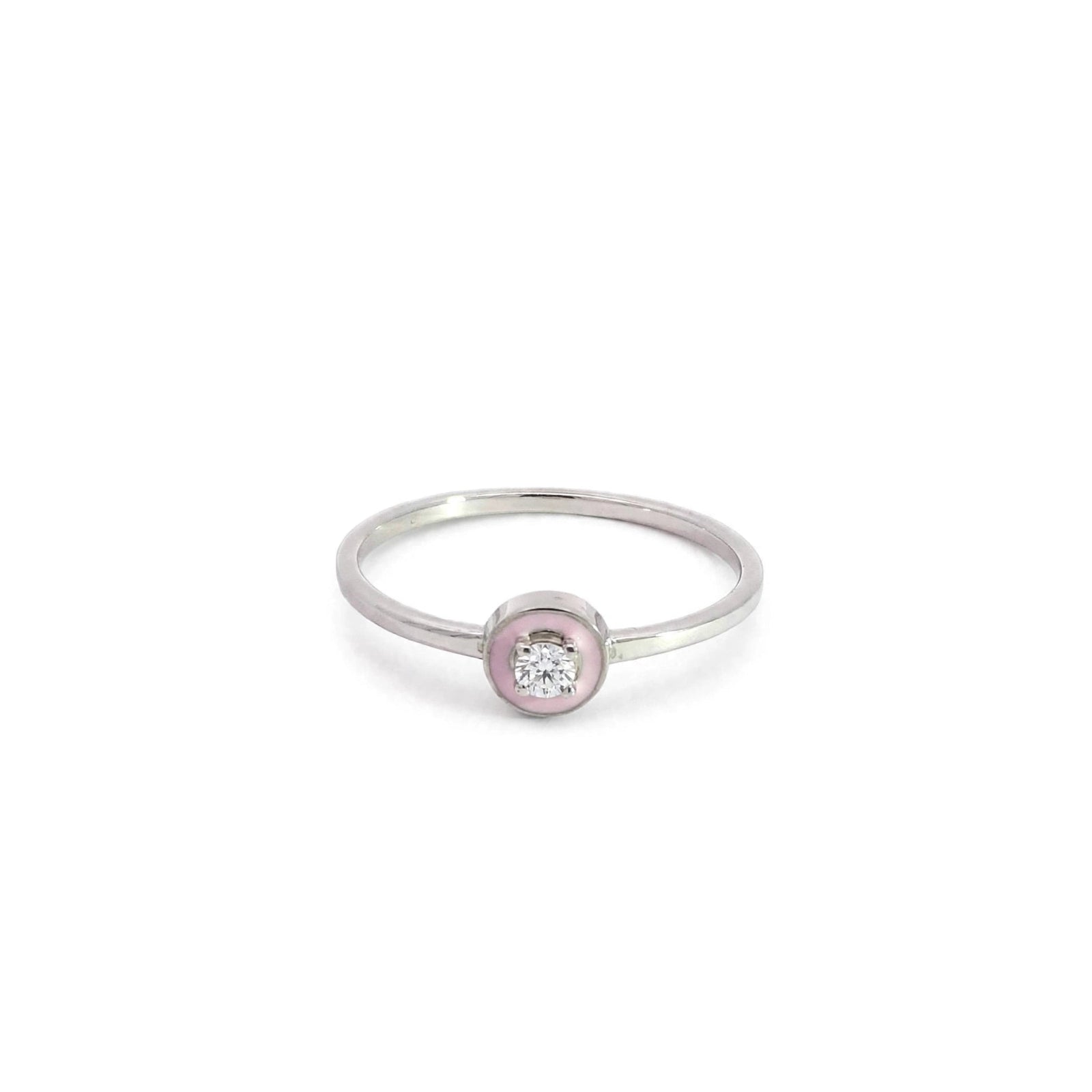 ROUND PINK RING