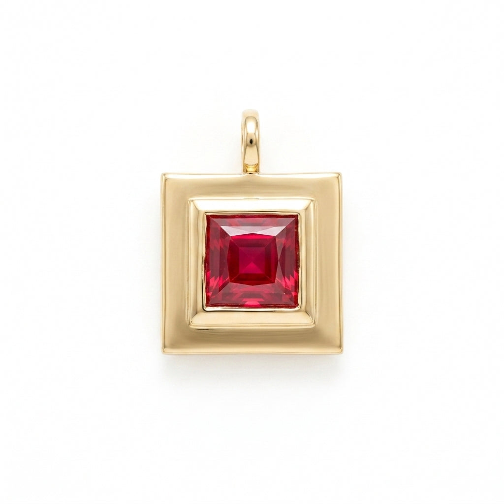 SQUARE SOLARA NECKLACE