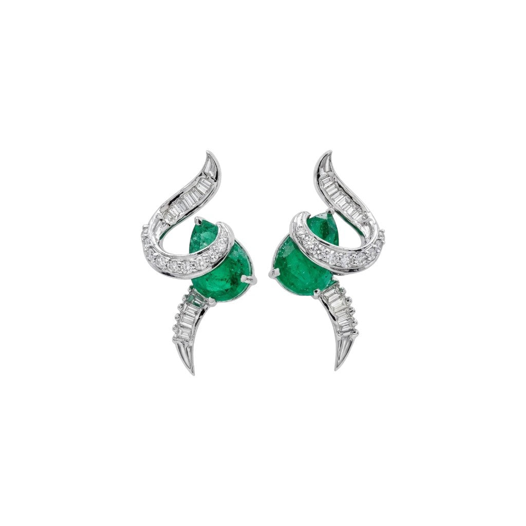 EMERALD AVA EARRING