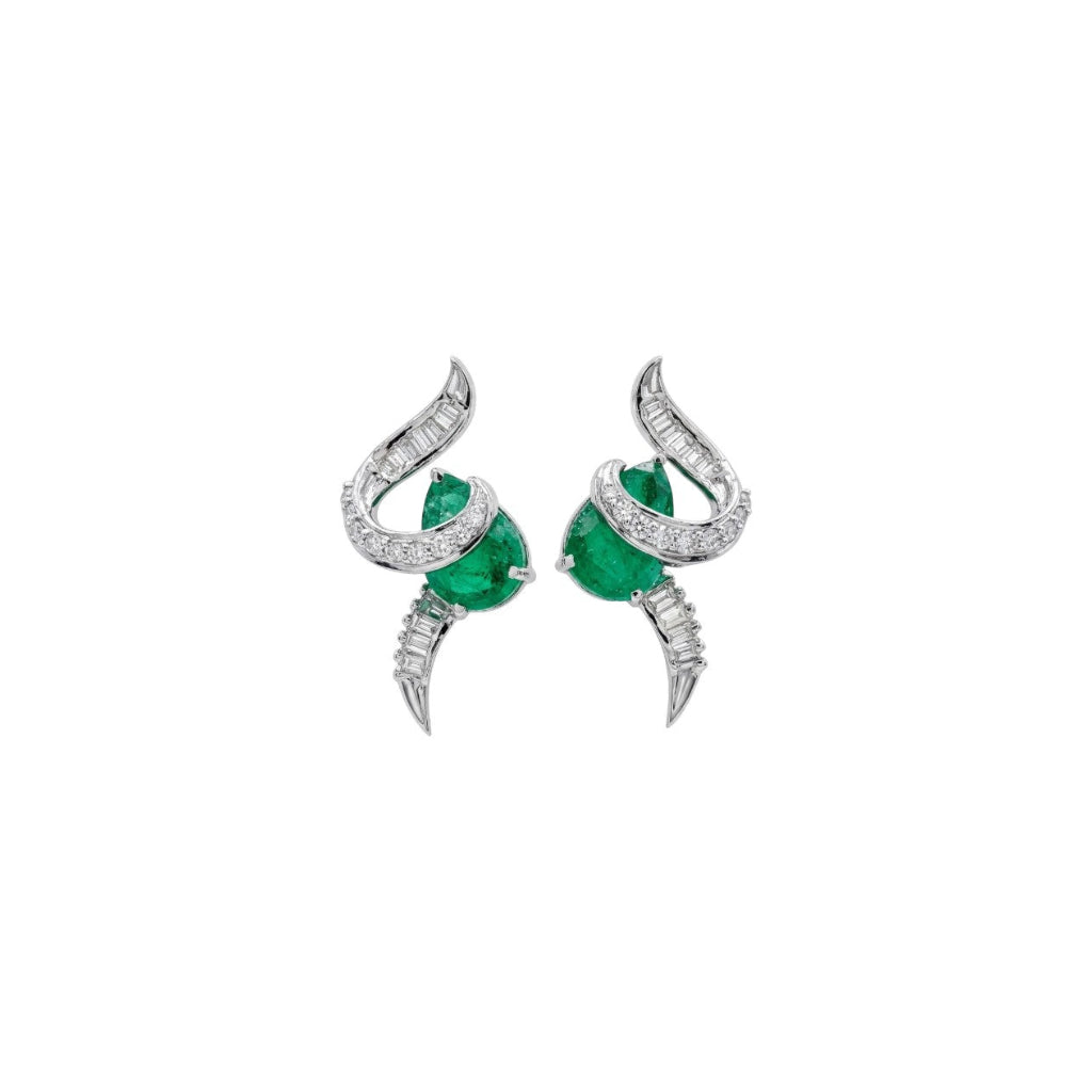 EMERALD AVA EARRING
