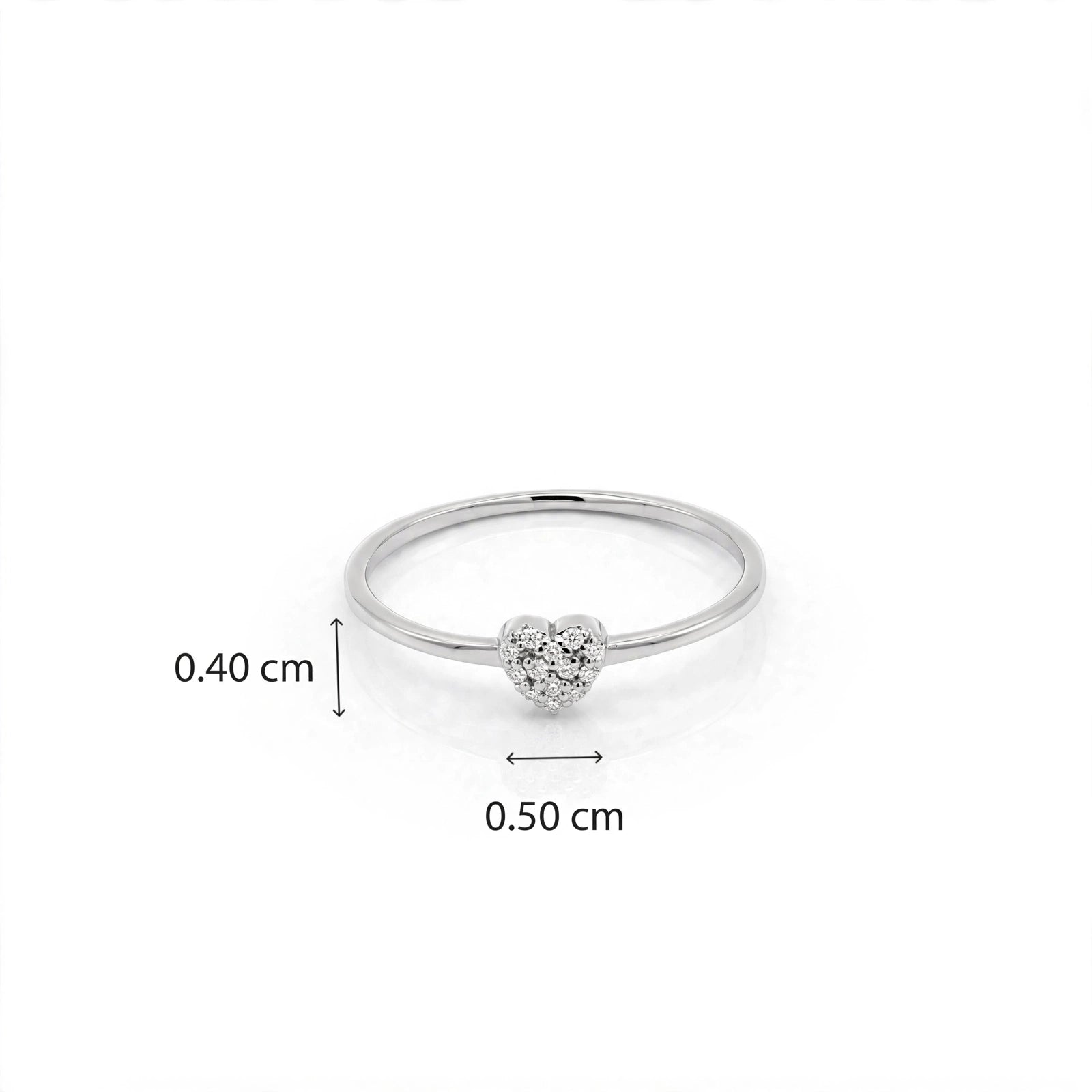 LUXE HEART RING