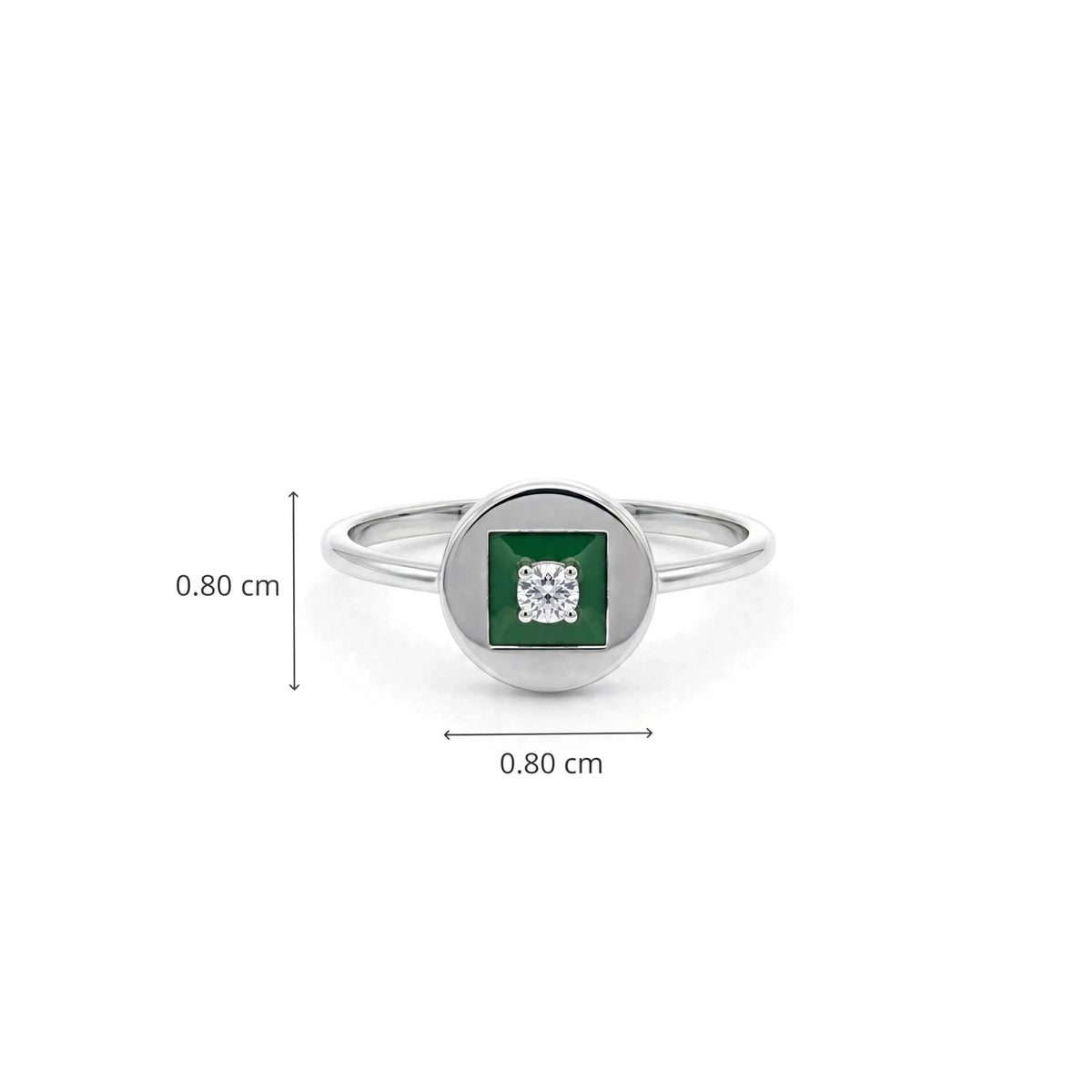 AURA ROUND RING