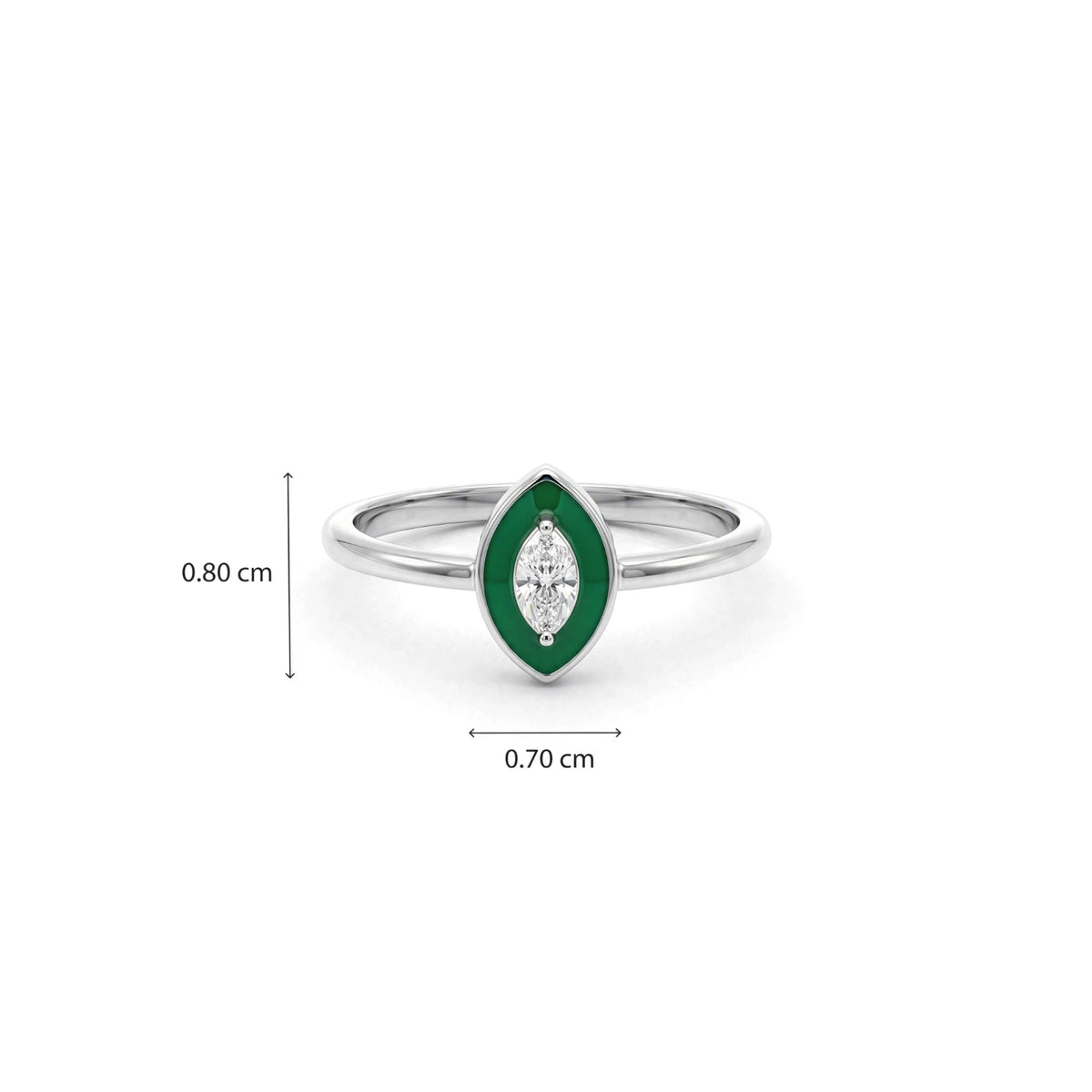 ICONIC GREEN RING