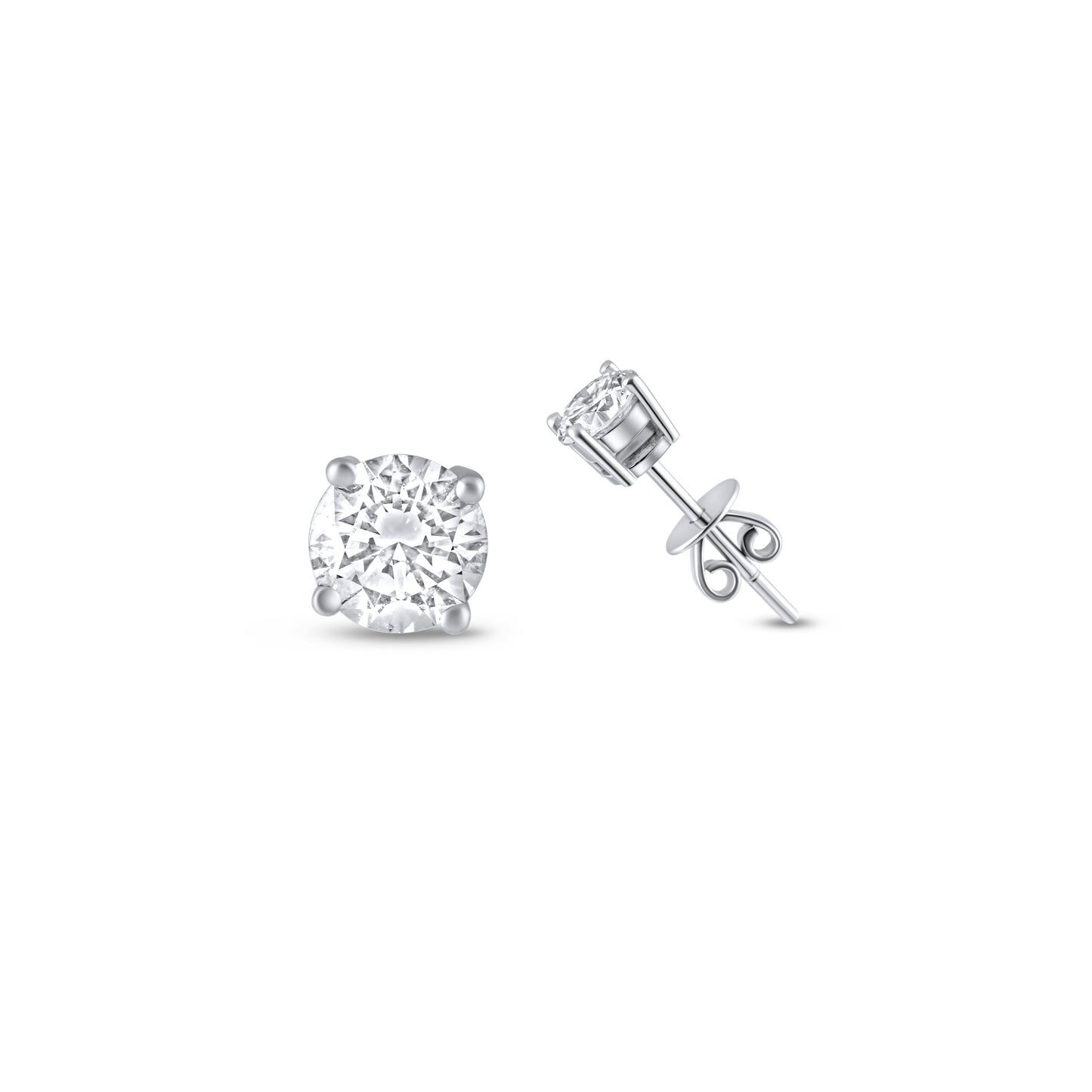 BRILLIANT SOLITAIRE EARRING STUD