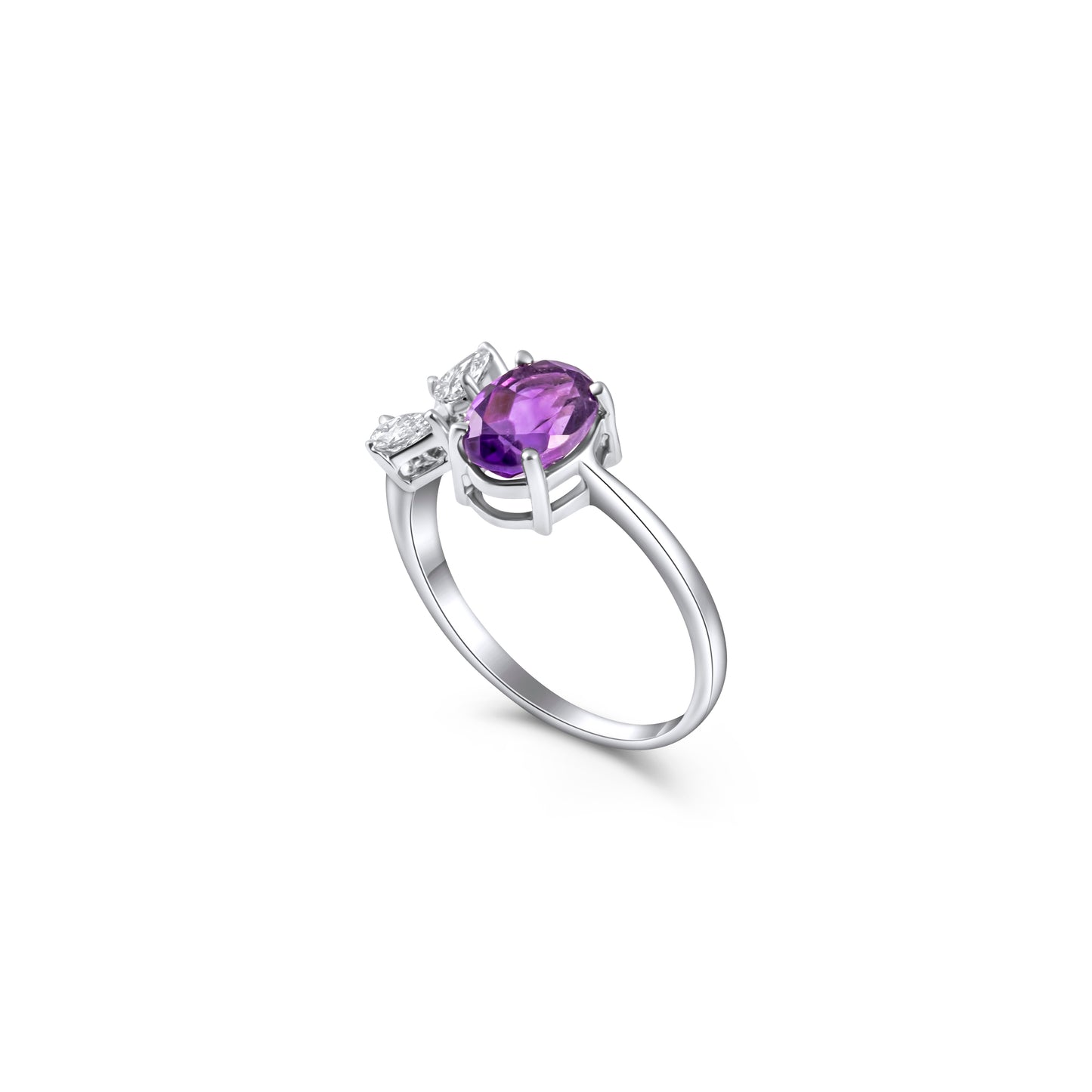 AMETHYST SPARKLE RING
