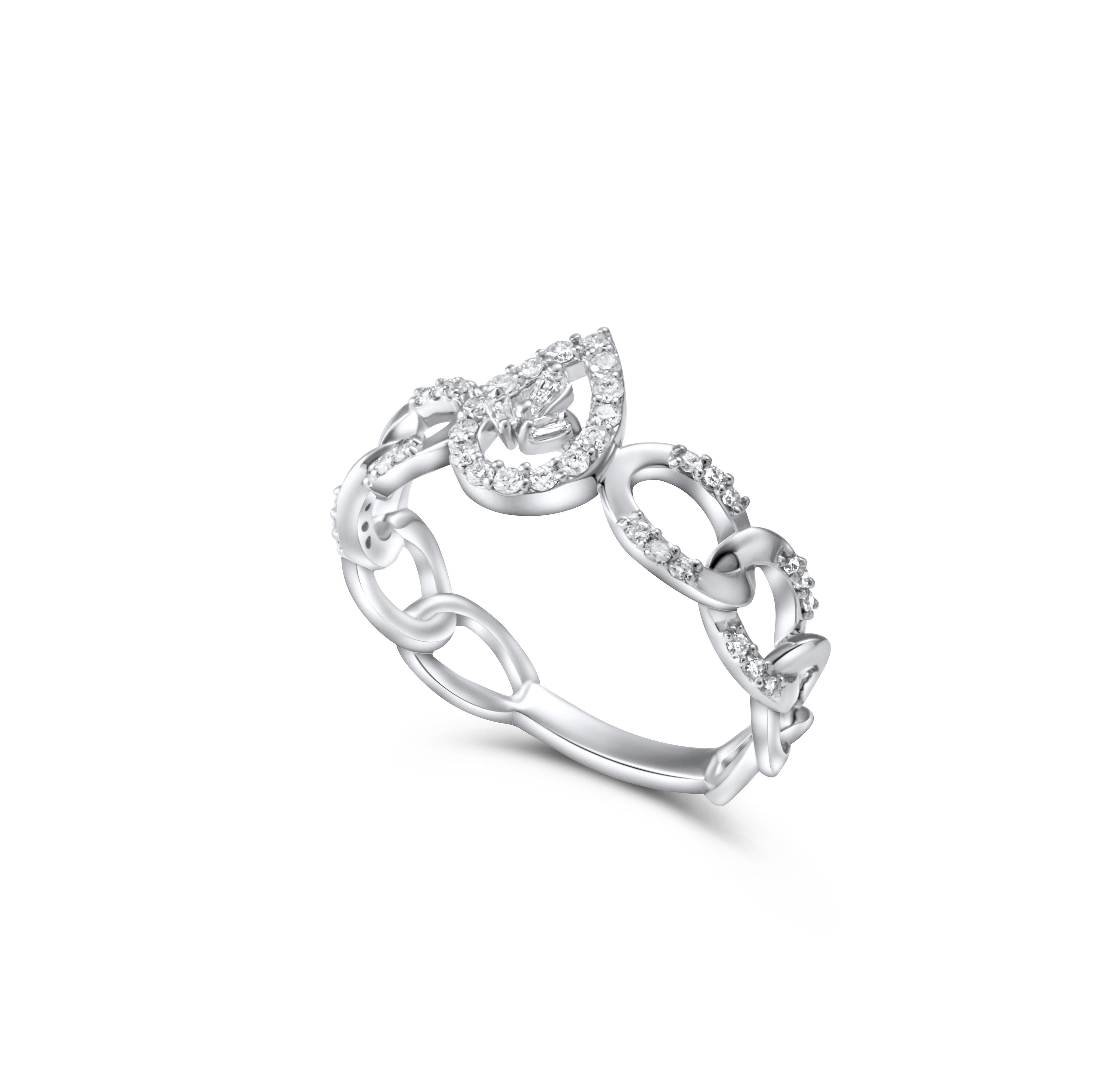PEAR FANCY RING