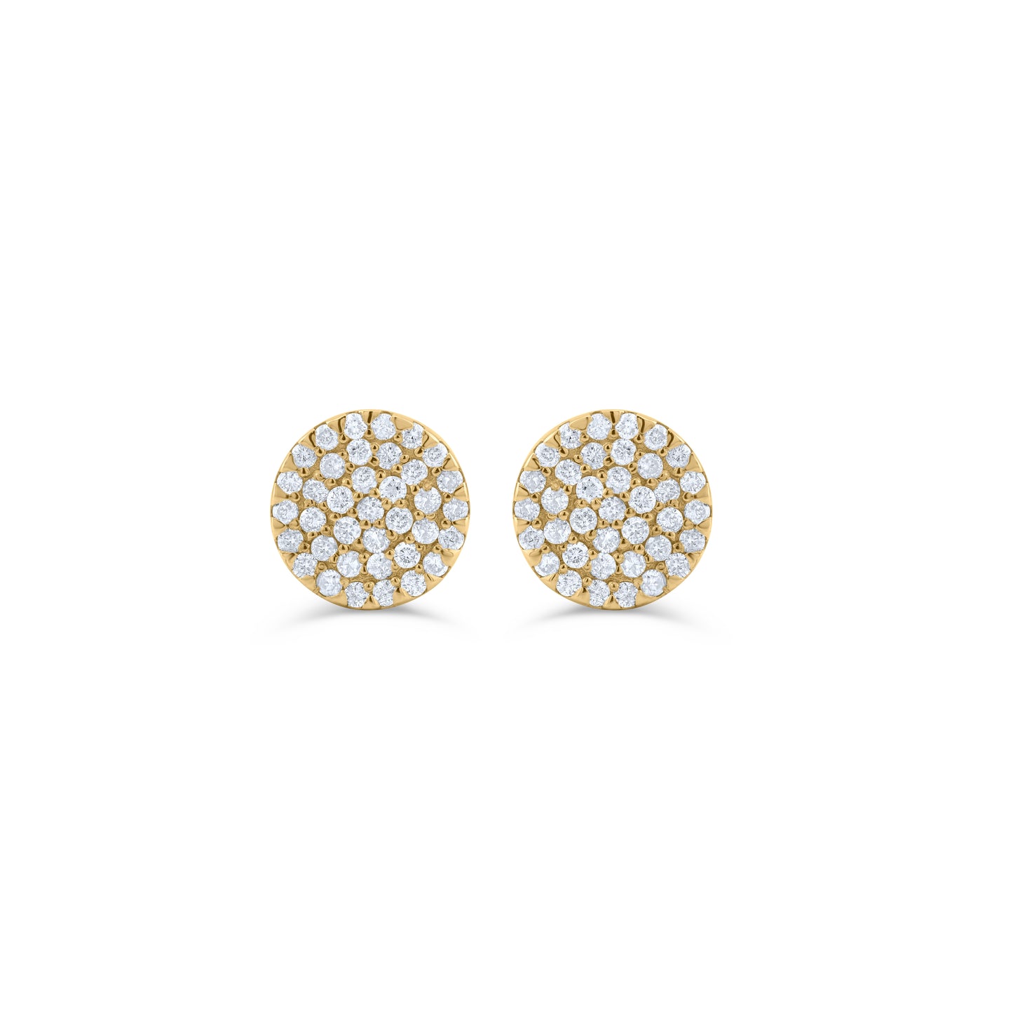 LUSTROUS GRACE WHITE GOLD EARRINGS