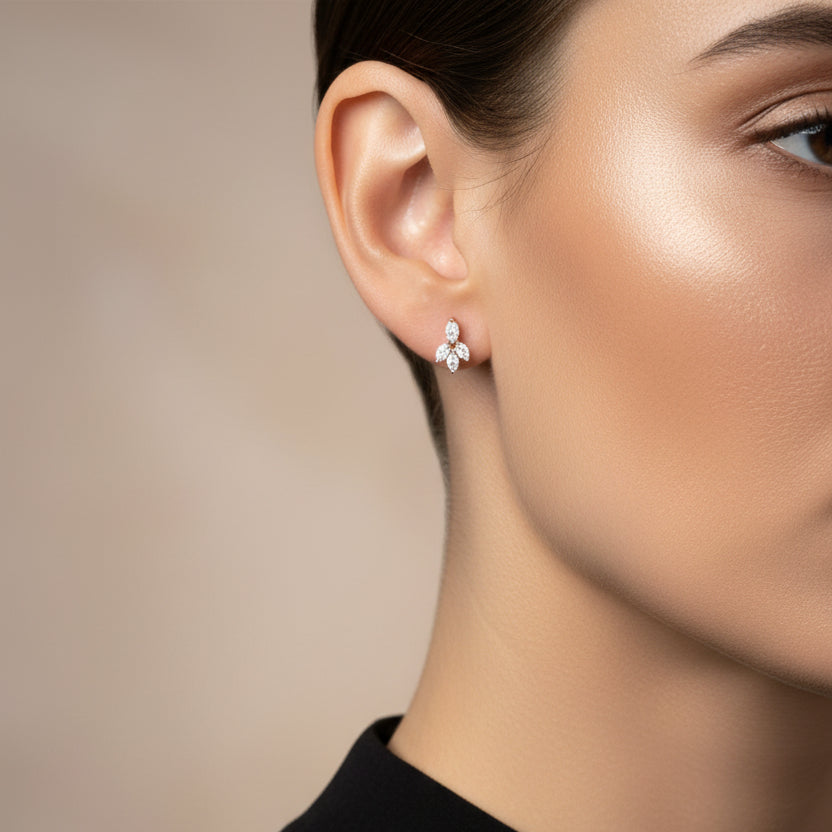 BLUSH BLOOM EARRINGS