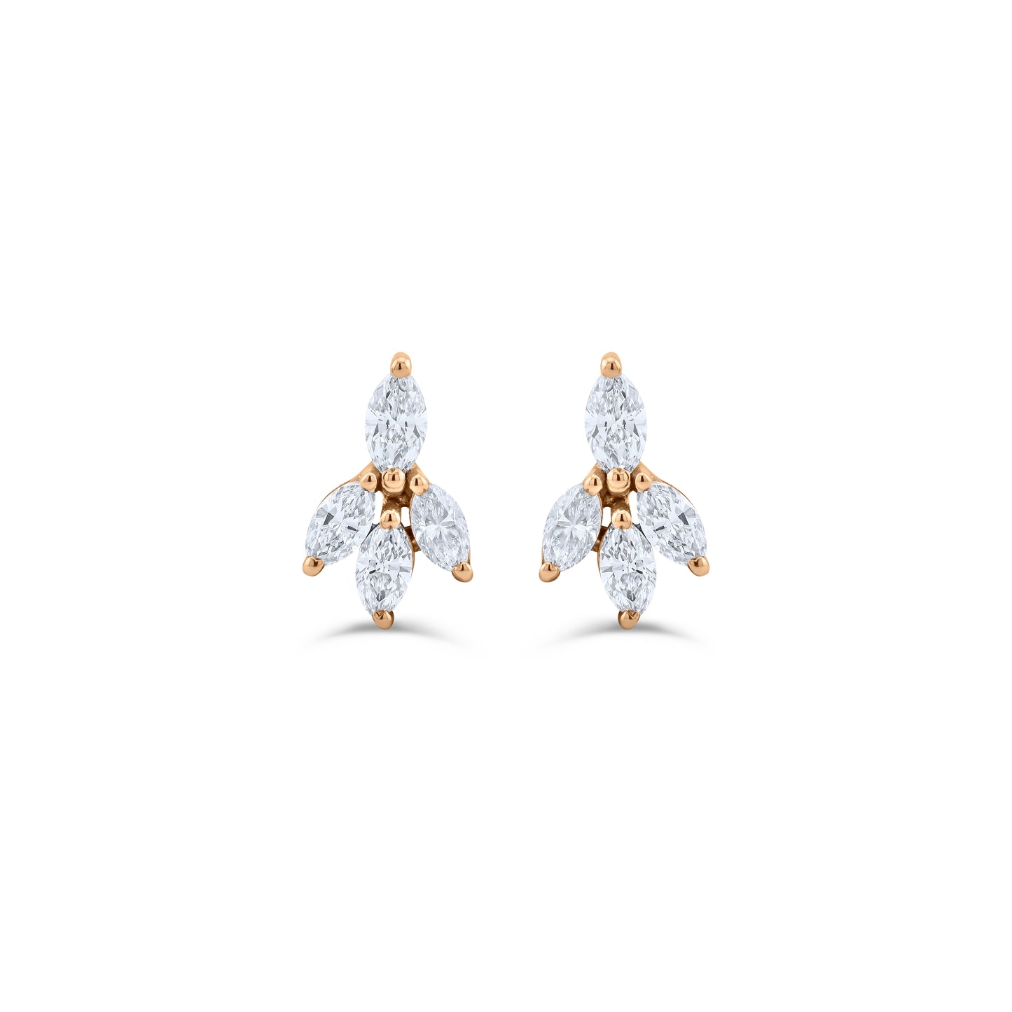 BLUSH BLOOM ROSE GOLD EARRINGS