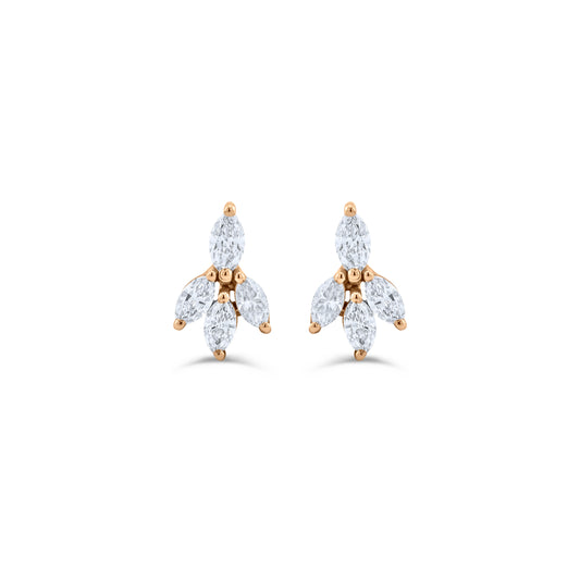BLUSH BLOOM FANCY EARRINGS