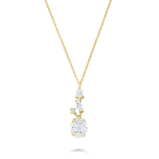 BOLD FANCY AURORA NECKLACE