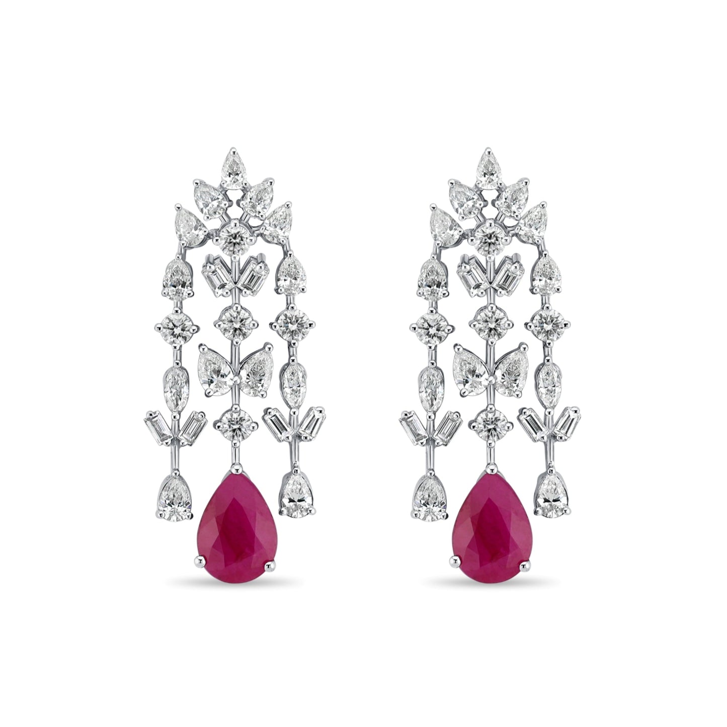 ALUVION RUBY EARRING