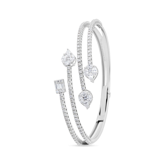 CRYSTAL VERTICE BANGLE