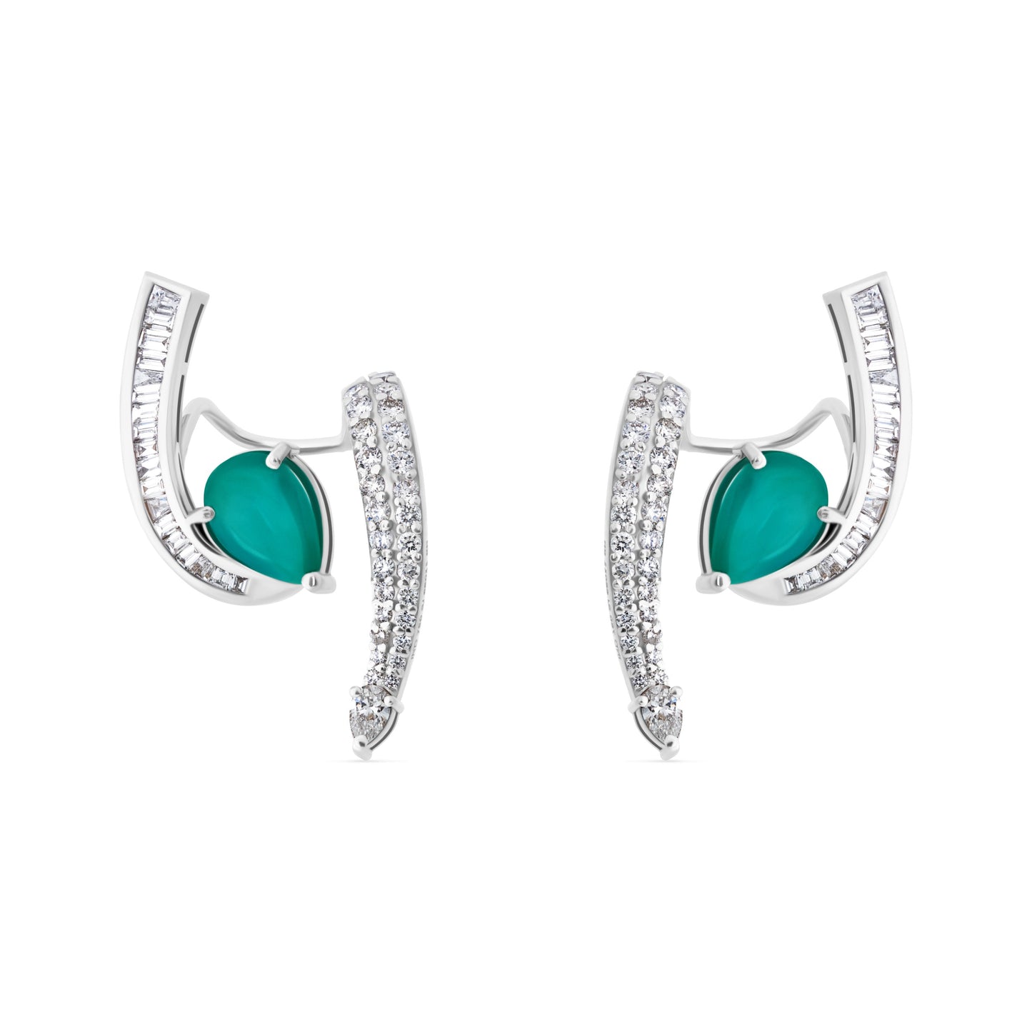 EMERALD CECELY EARRING