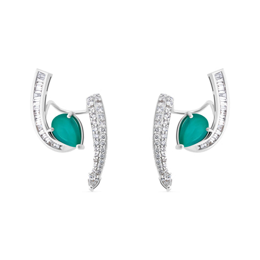 EMERALD CECELY EARRING