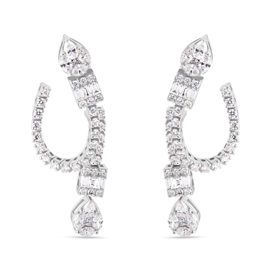 EATERNA WHITE EARRING