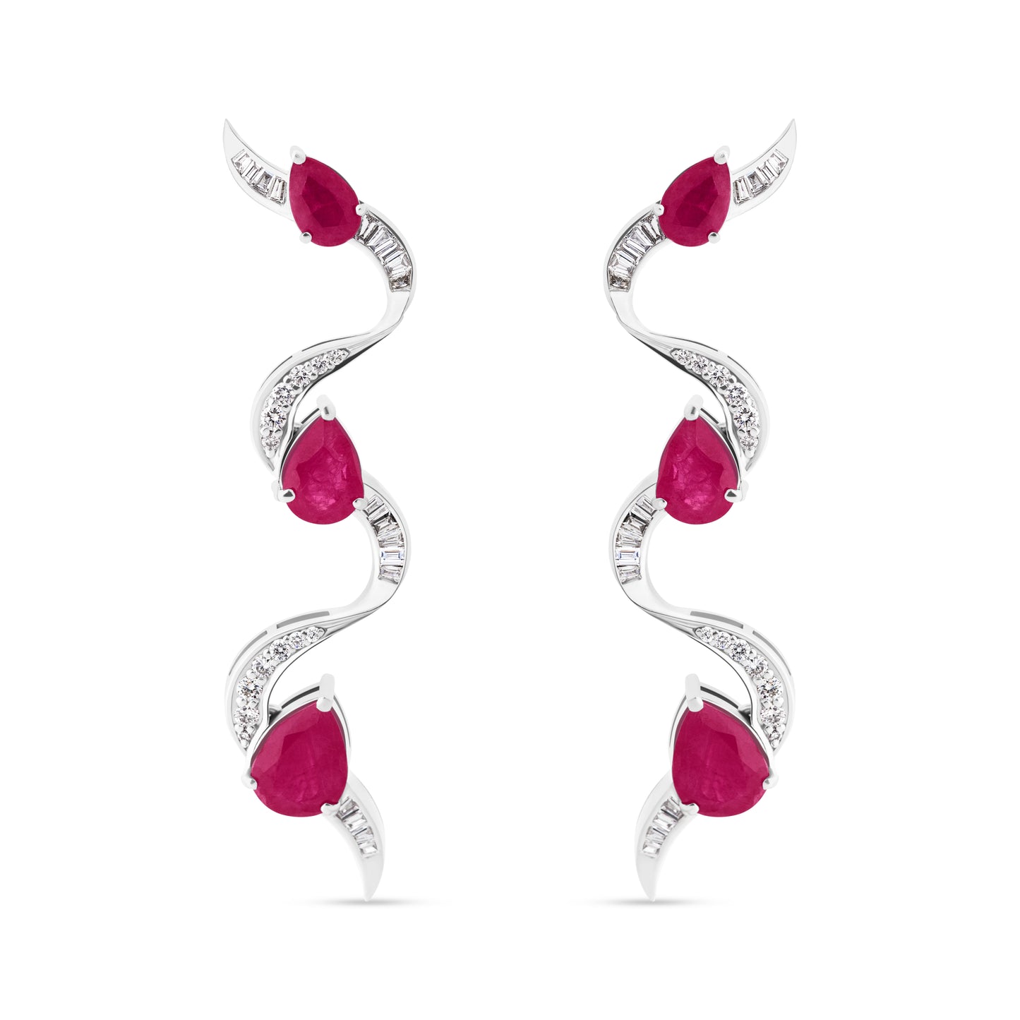 RUBY CECELY EARRING