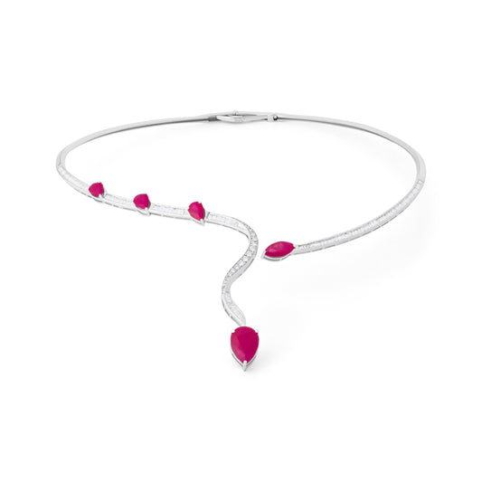 RUBY CECELY NECKLACE