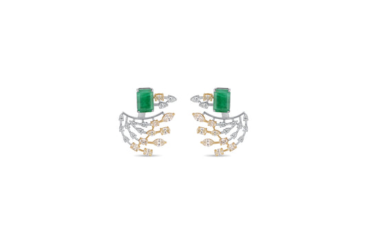 CALYSSOR EMERALD EARRING