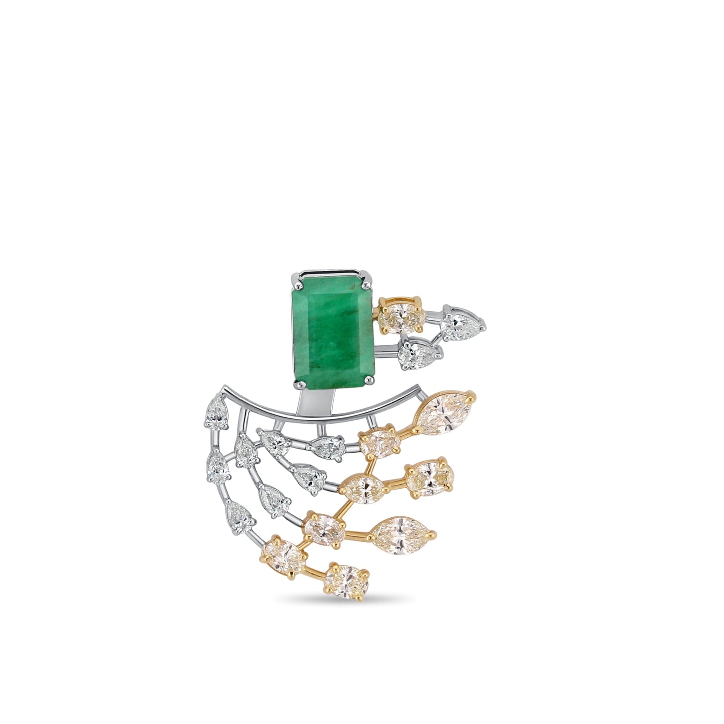 CALYSSOR EMERALD EARRING