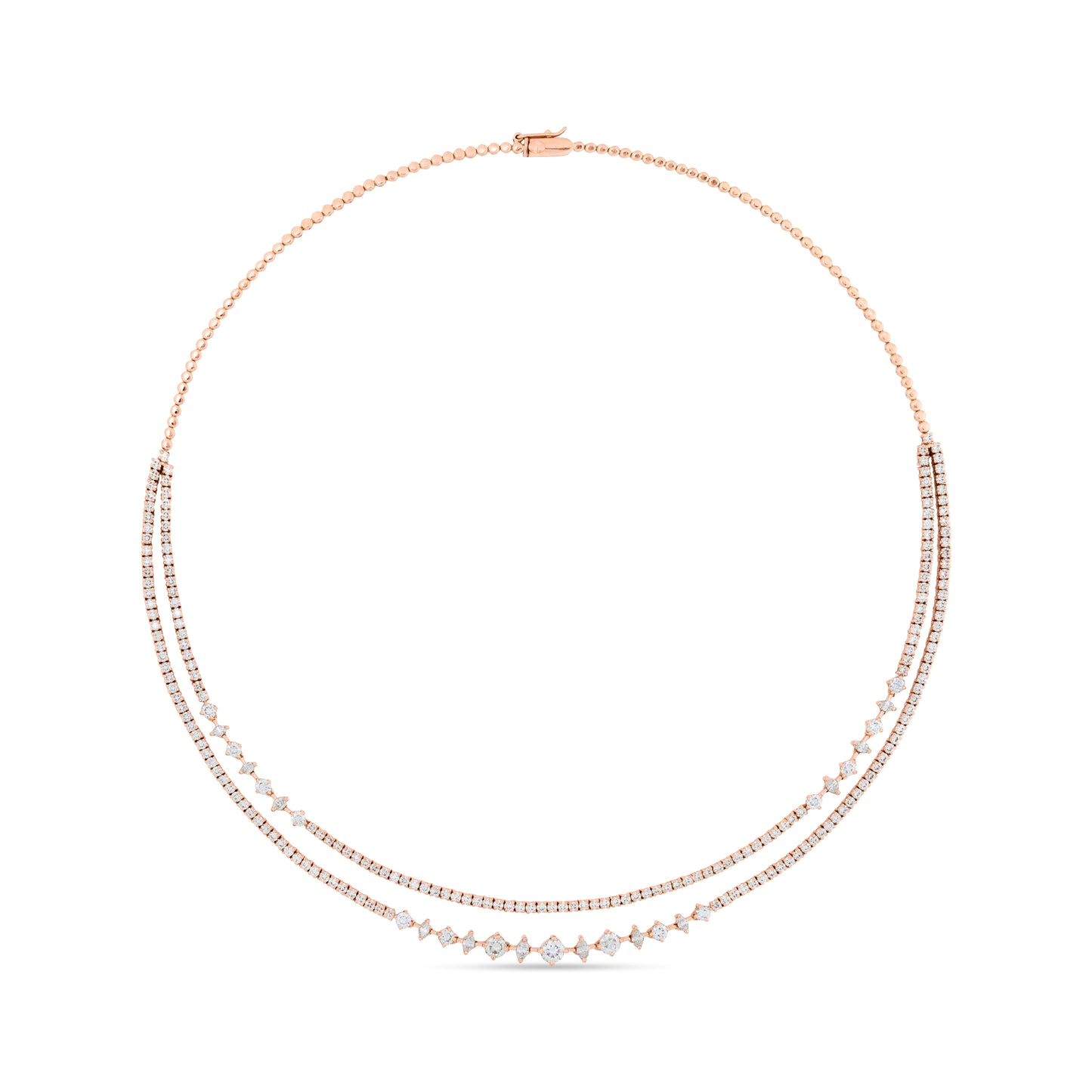GOLD ROUND STELLARE NECKLACE