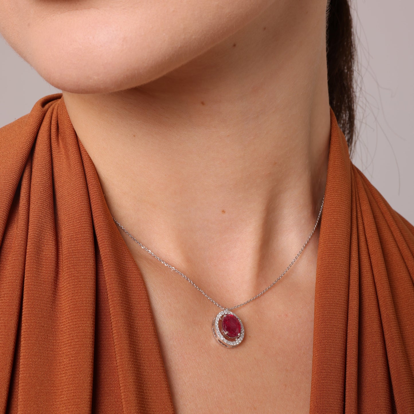 FLORAVESSA RUBY NECKLACE
