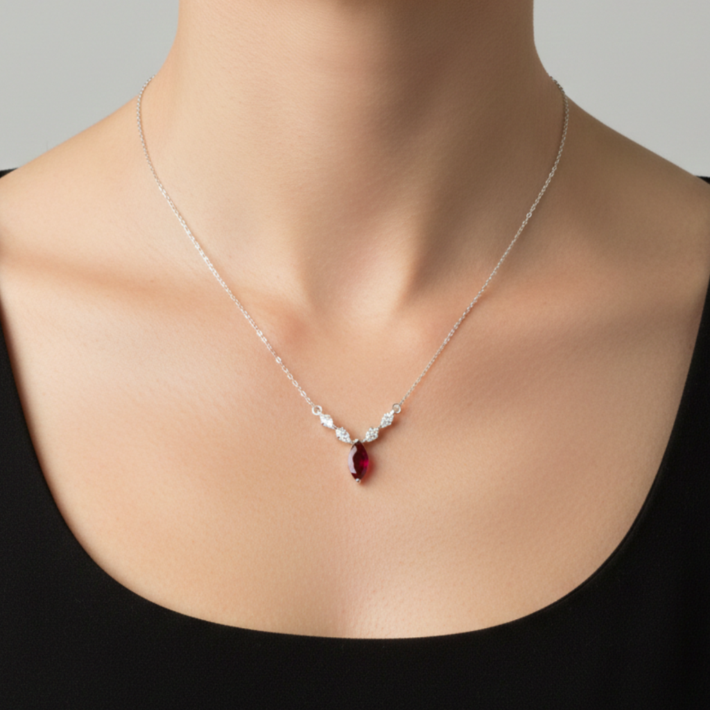 RUBY SPECTRA NECKLACE