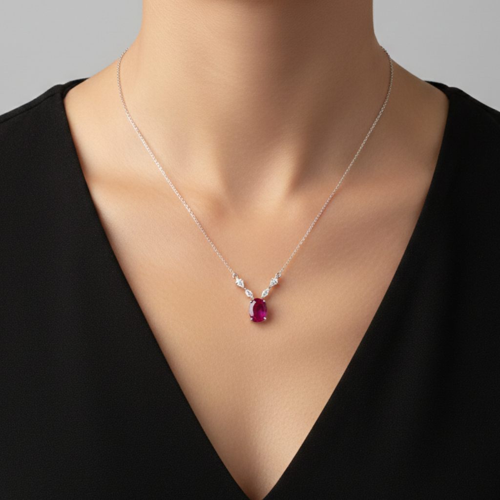 RUBY STELLARE NECKLACE